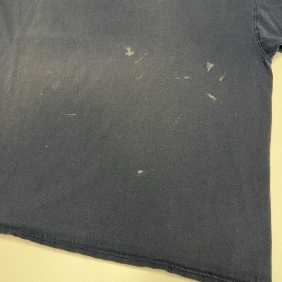 VTG Pacific Beach Fire Station T Shirt Mens XXL 26x26.5 Blue Short Sleeve Surf - Picture 6 of 14